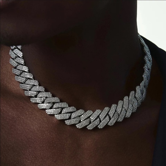 Hip Hop ICE Cuban Link Gold Necklace